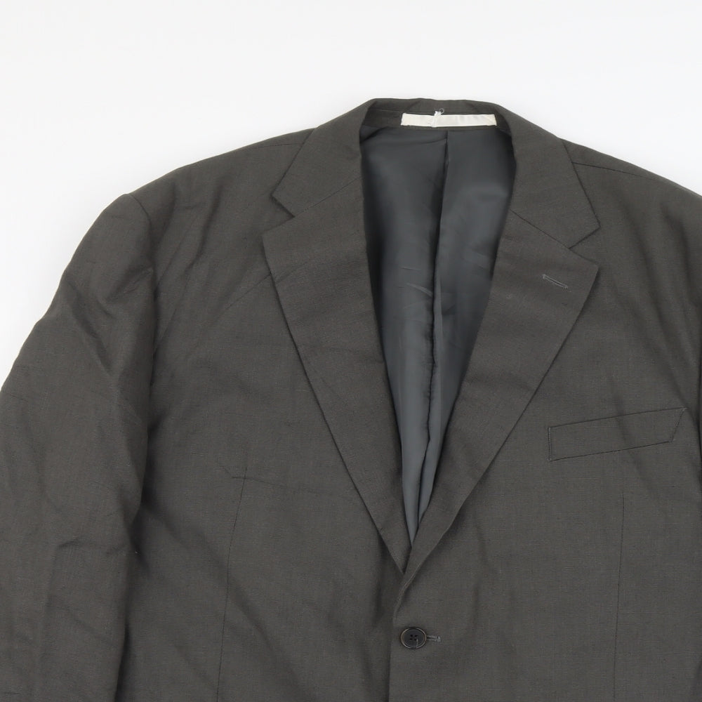 Mens UK Size M Marks and Spencer Regular Grey Suit Jacket