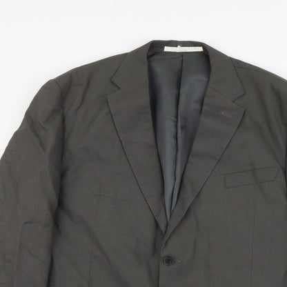 Mens UK Size M Marks and Spencer Regular Grey Suit Jacket
