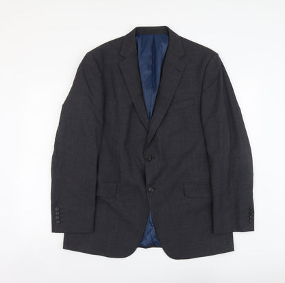 Mens UK Size M Marks and Spencer Regular Blue Suit Jacket