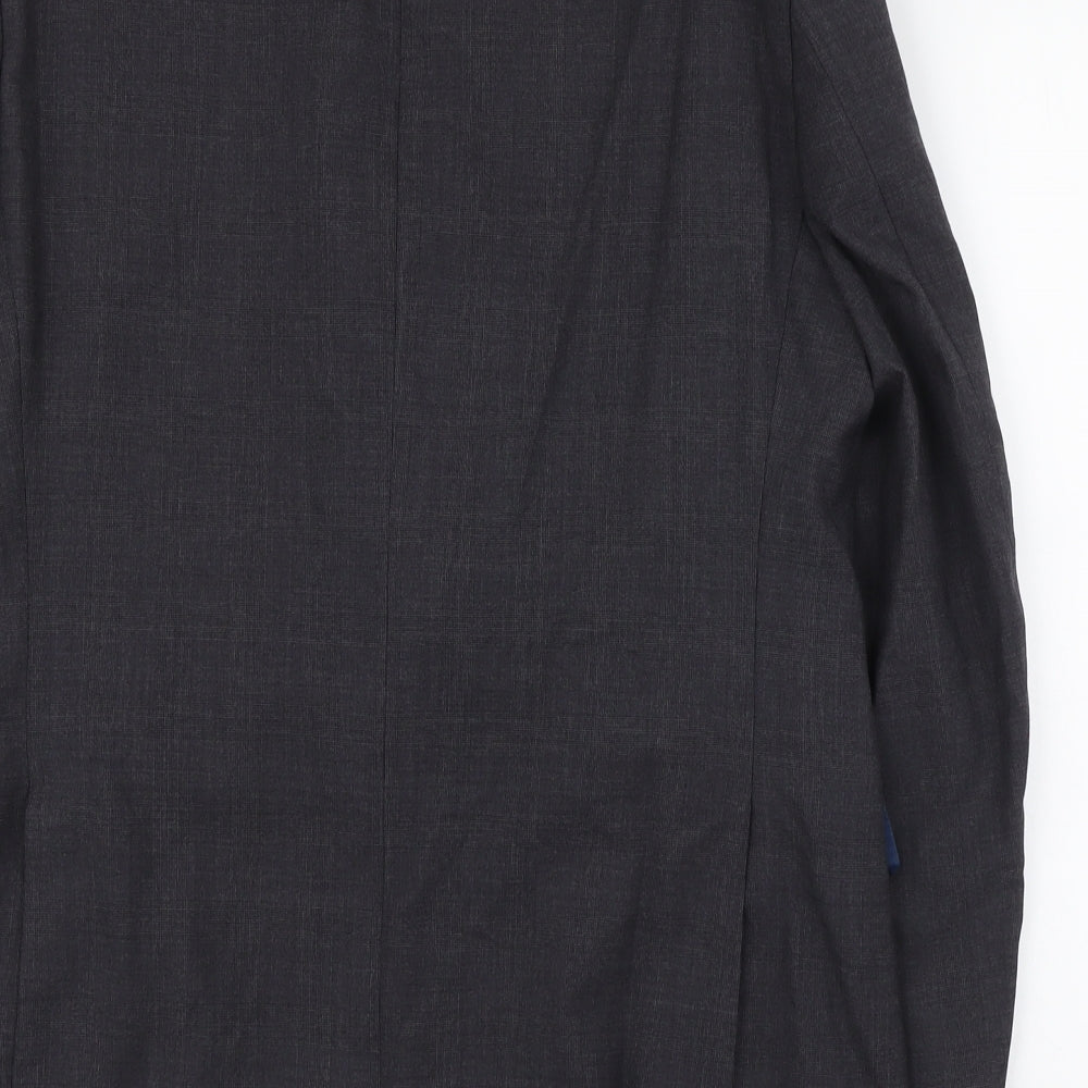 Mens UK Size M Marks and Spencer Regular Blue Suit Jacket