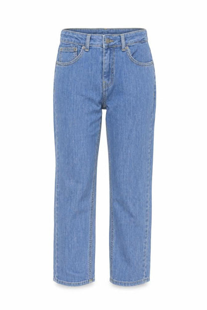 Dr. Denim Womens Blue Cotton Straight Jeans Size 26 in L26 in Regular Button