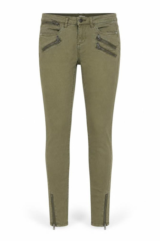 Womens UK Size 6 Saint Tropez Regular Fit Skinny Green Jeans