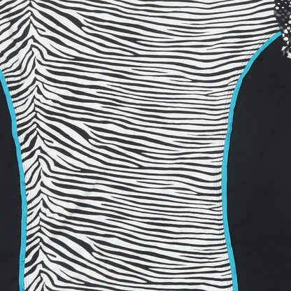 Womens UK Size XL Micha Black Basic T-Shirt