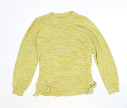 Womens UK Size 8 NEXT Yellow Pullover Jumper