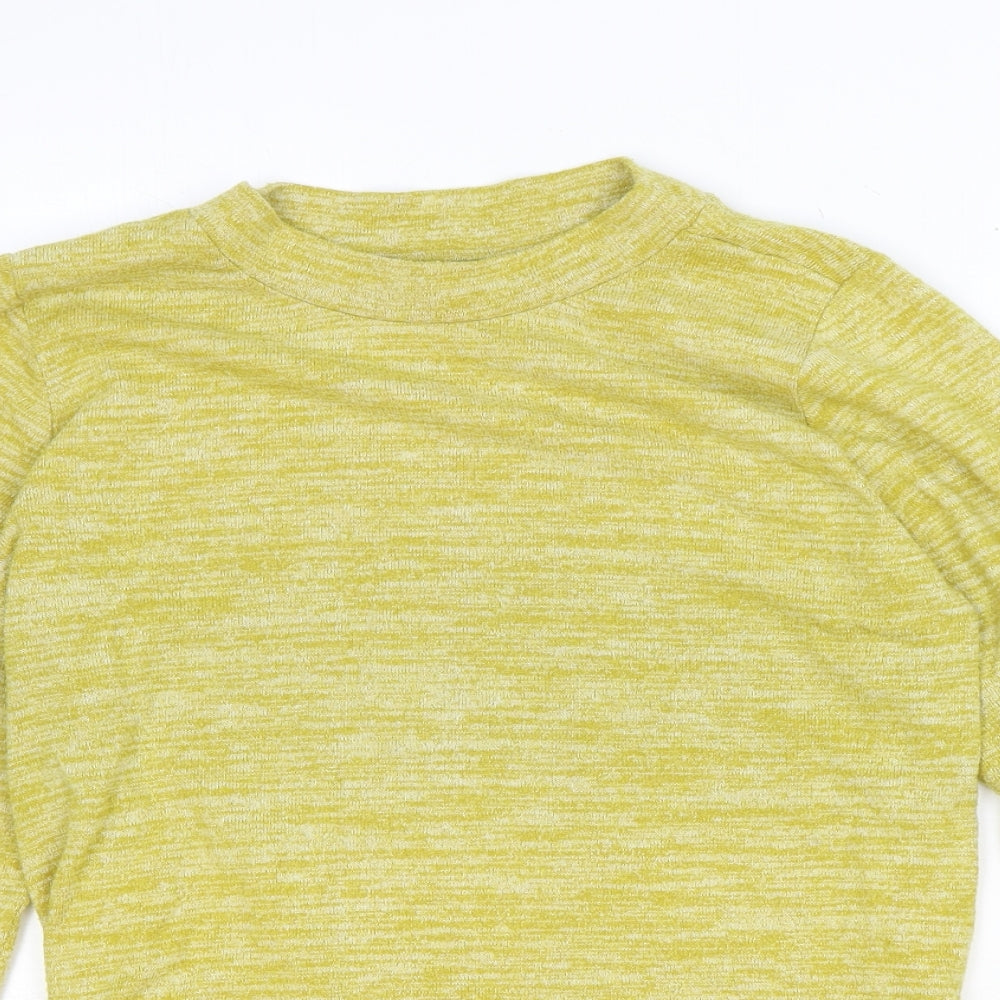 Womens UK Size 8 NEXT Yellow Pullover Jumper