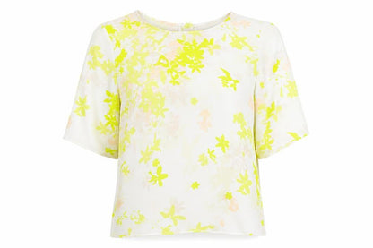Womens UK Size 12 Marks and Spencer Ivory Basic Blouse