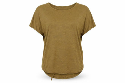 Womens UK Size S New Look Yellow Basic Blouse