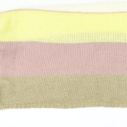 Womens UK Size S Villa Multicoloured Pullover Jumper