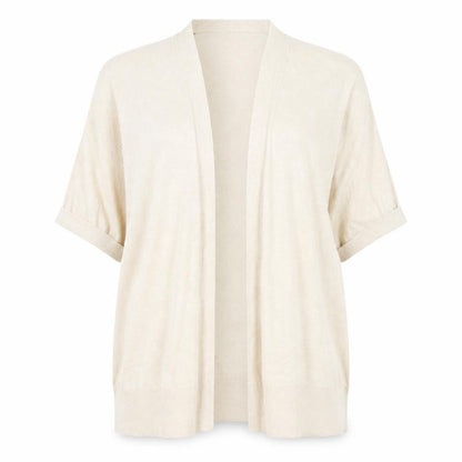 Womens UK Size M Marks and Spencer Beige Cardigan Jumper