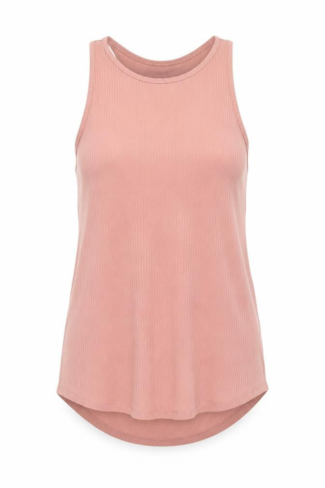 Womens UK Size XS H&M Pink Basic Tank