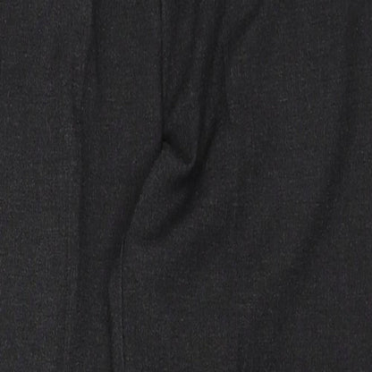 TU Boys Black Polyester Dress Pants Trousers Size 12 Years Regular Zip