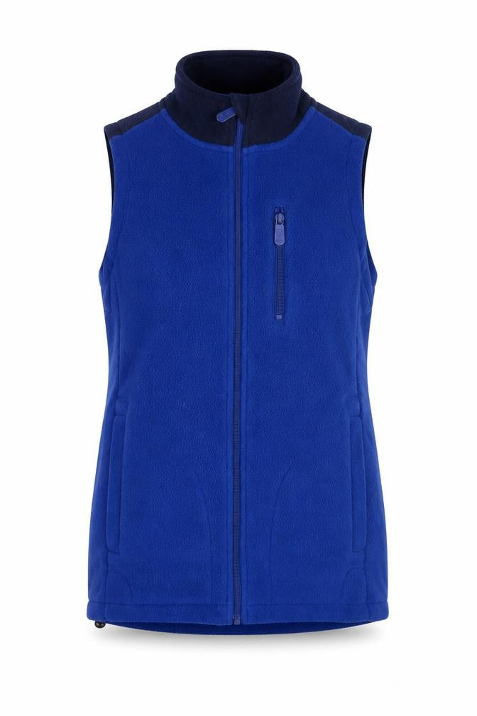 Cotton Traders Womens Blue Gilet Jacket Size XS Zip