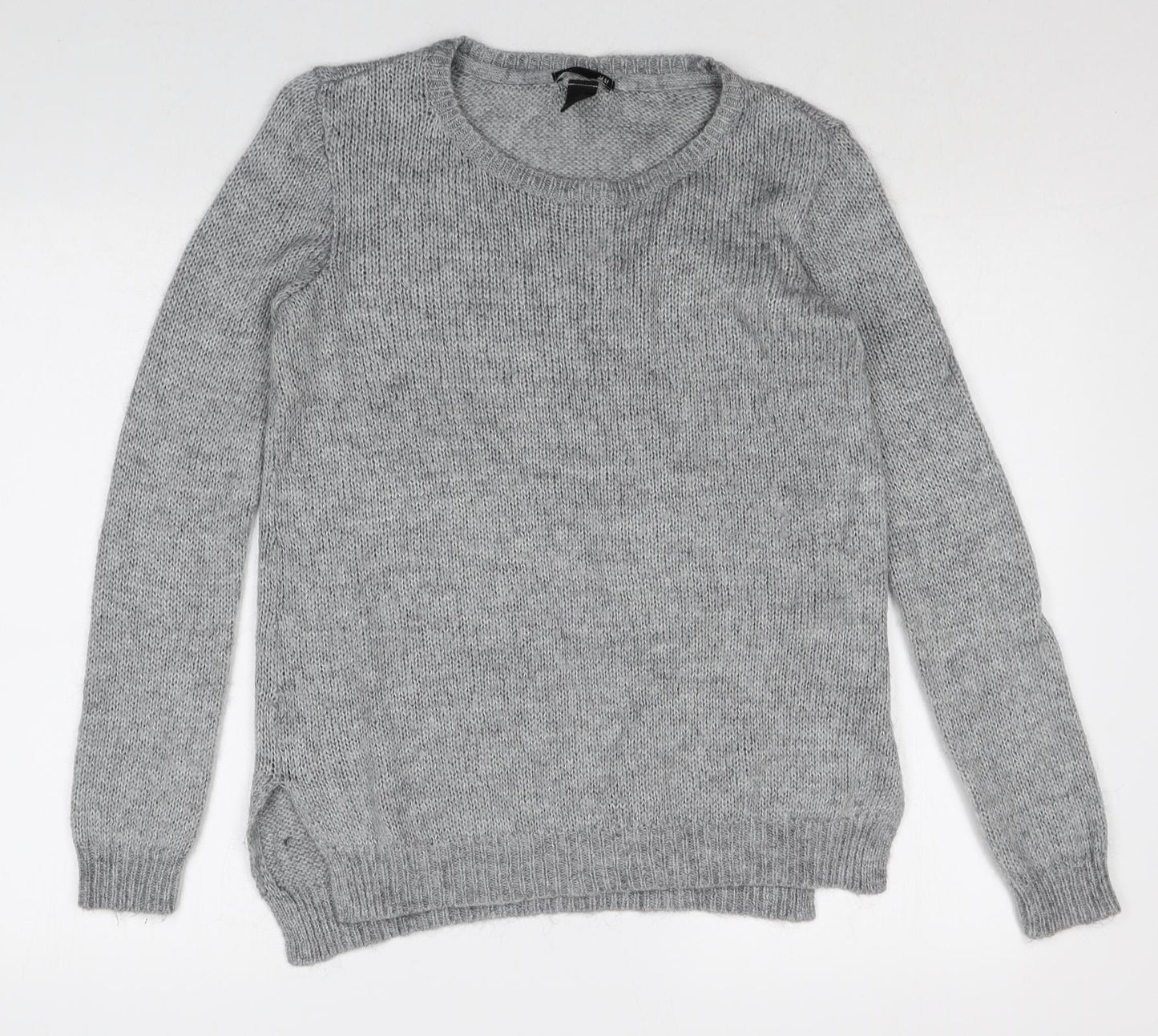 Womens UK Size XS H&M Grey Pullover Jumper