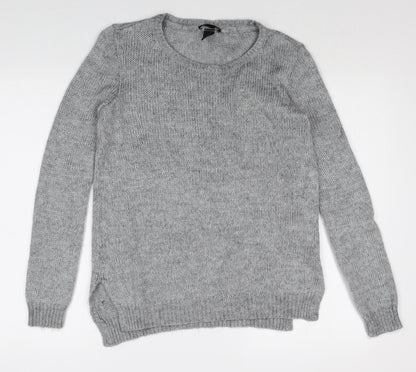 Womens UK Size XS H&M Grey Pullover Jumper
