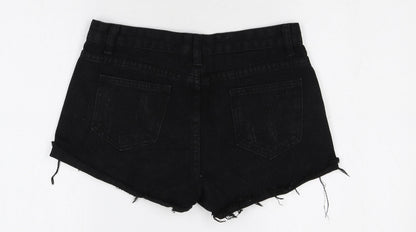 Womens UK Size L Preworn Regular Fit Hot Pants Shorts