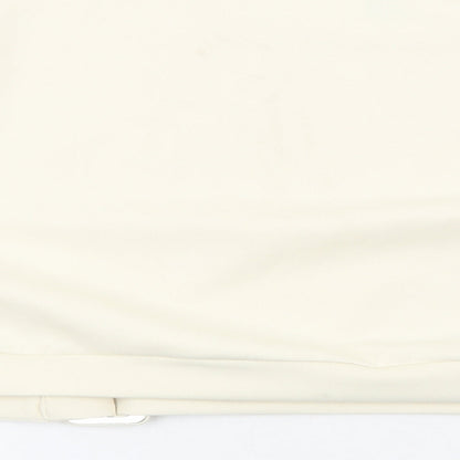 SheIn Womens Ivory Polyester Pullover Sweatshirt Size XL Pullover - Cropped