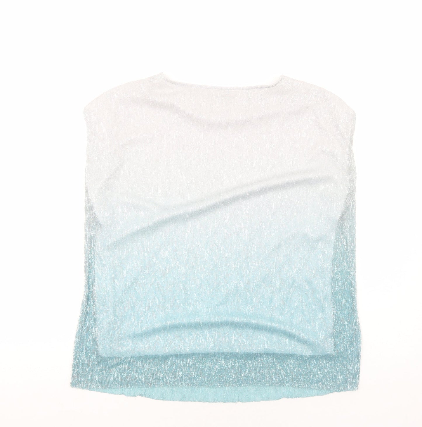 Womens UK Size M Oasis Silver Basic T-Shirt