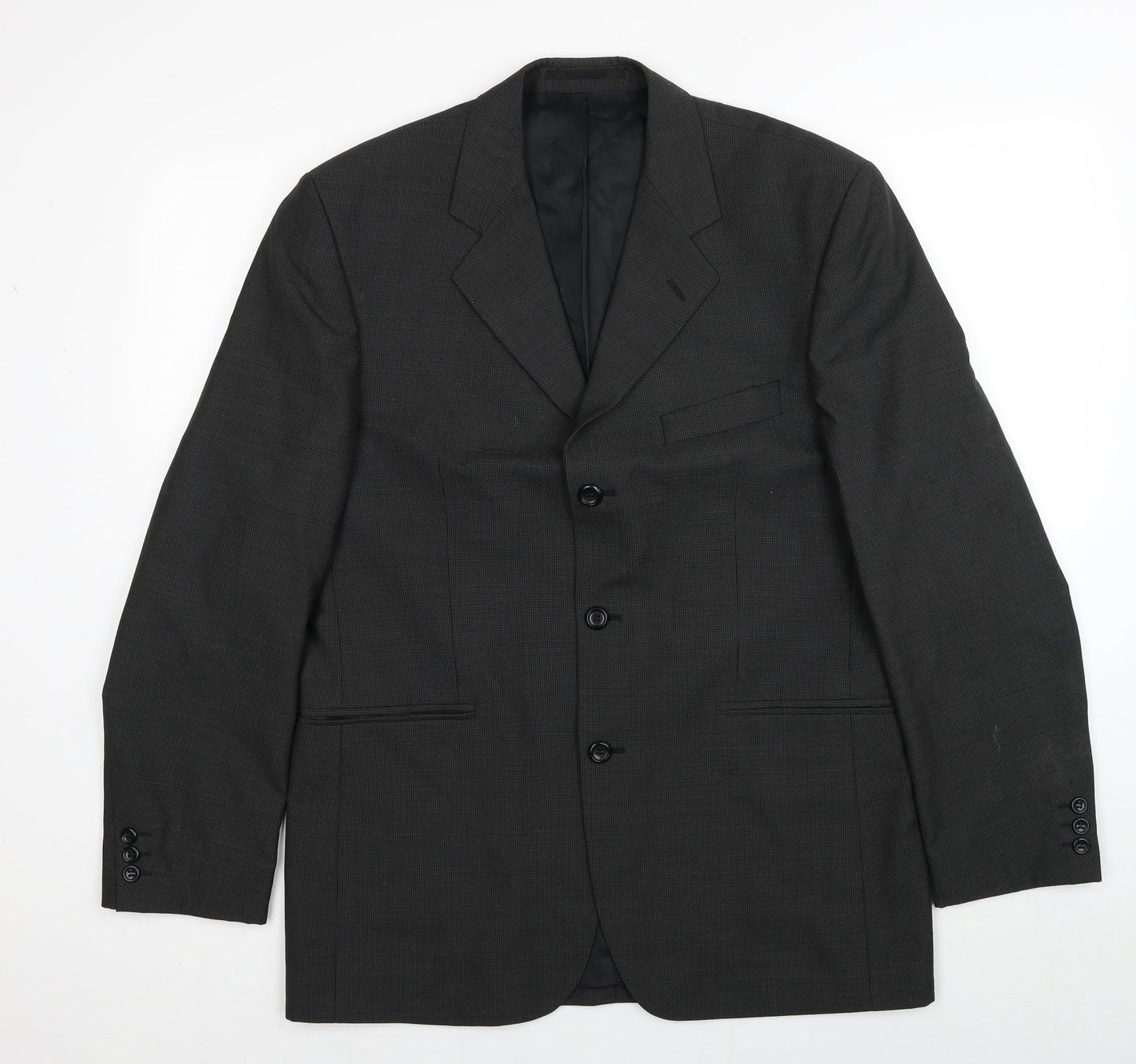 Mens UK Size 40 Burton Regular Grey Suit Jacket