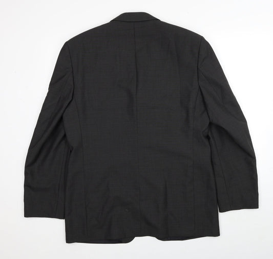Mens UK Size 40 Burton Regular Grey Suit Jacket