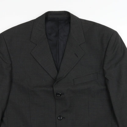 Mens UK Size 40 Burton Regular Grey Suit Jacket