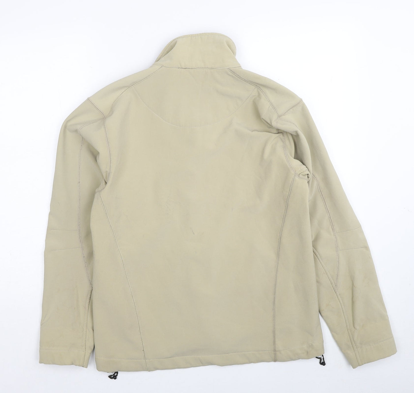 Crane Sports Womens Beige Jacket Size XS Zip - Unisex
