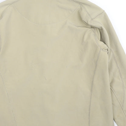 Crane Sports Womens Beige Jacket Size XS Zip - Unisex