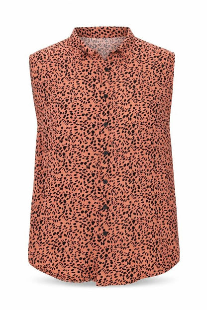 Womens UK Size L Pull&Bear Red Basic Tank