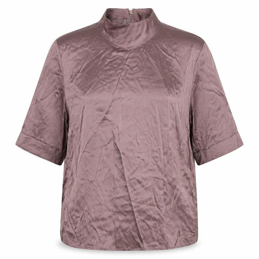 Womens UK Size 6 YAYA Brown Basic Blouse