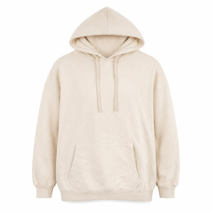 Nasty Gal Womens Beige Polyester Pullover Hoodie Size L Pullover