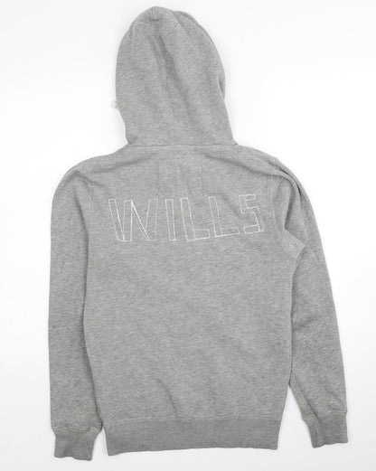 Womens UK Size XS Jack Wills Grey Pullover Hoodie