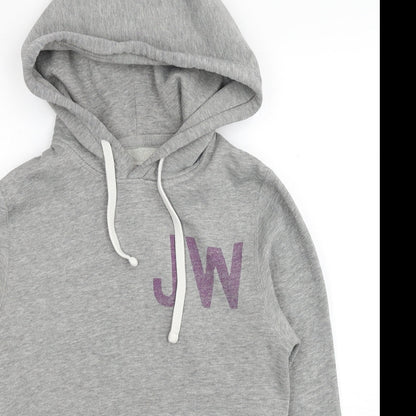 Womens UK Size XS Jack Wills Grey Pullover Hoodie
