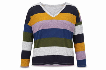 Womens UK Size M Jaqueline de Yong Multicoloured Pullover Jumper