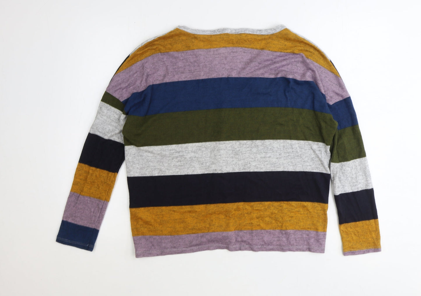 Womens UK Size M Jaqueline de Yong Multicoloured Pullover Jumper