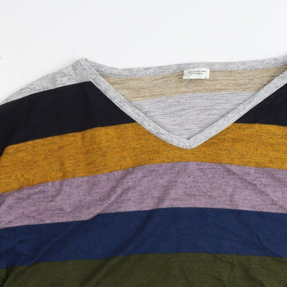 Womens UK Size M Jaqueline de Yong Multicoloured Pullover Jumper