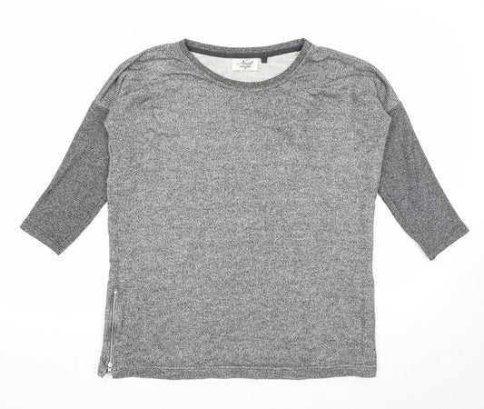 Womens UK Size 10 NEXT Grey Pullover Jumper