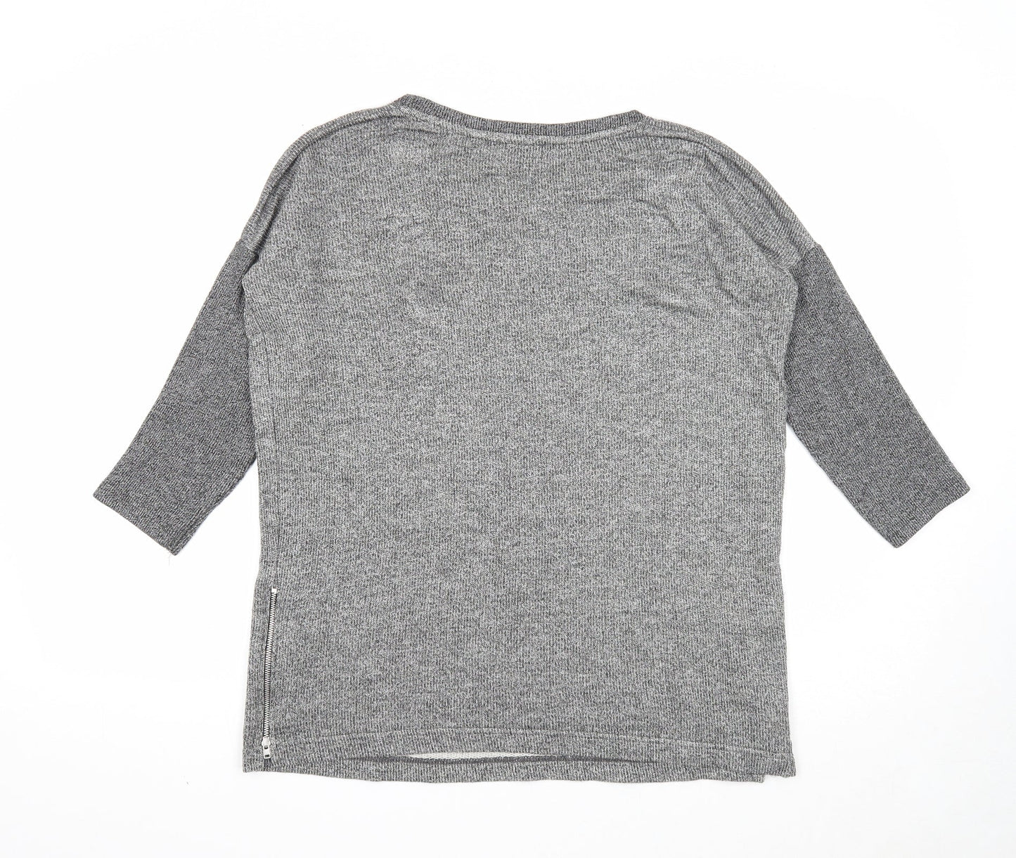 Womens UK Size 10 NEXT Grey Pullover Jumper