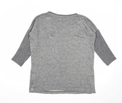 Womens UK Size 10 NEXT Grey Pullover Jumper