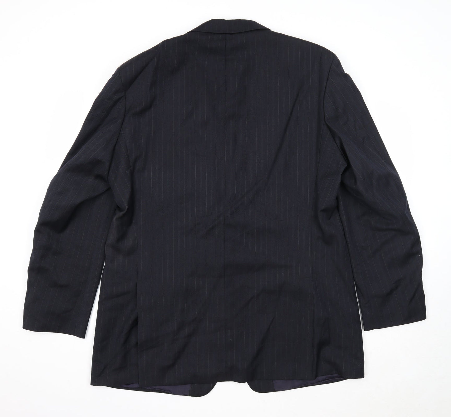 Mens UK Size 46 Marks and Spencer Regular Blue Suit Jacket