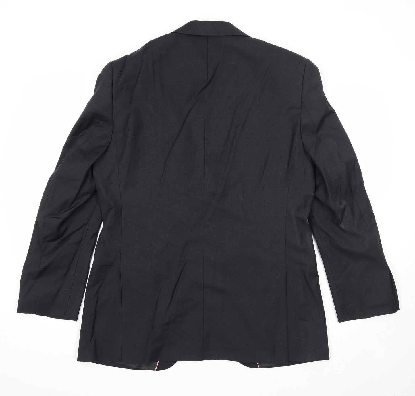 Mens UK Size 40 Howick Tailored Regular Black Suit Jacket