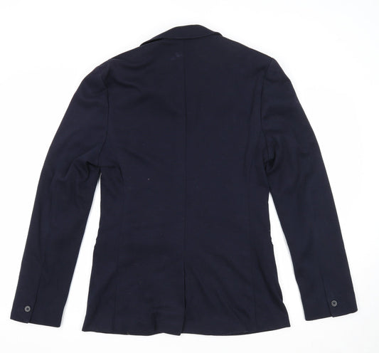 ASOS Mens Blue Polyester Jacket Blazer Size 38 Regular