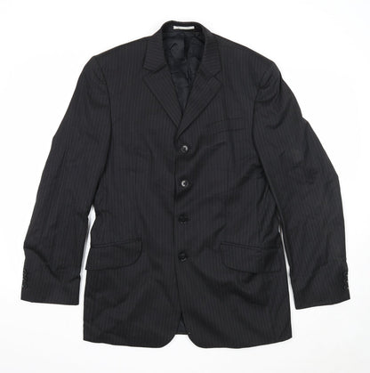 Mens UK Size 38 NEXT Regular Black Suit Jacket