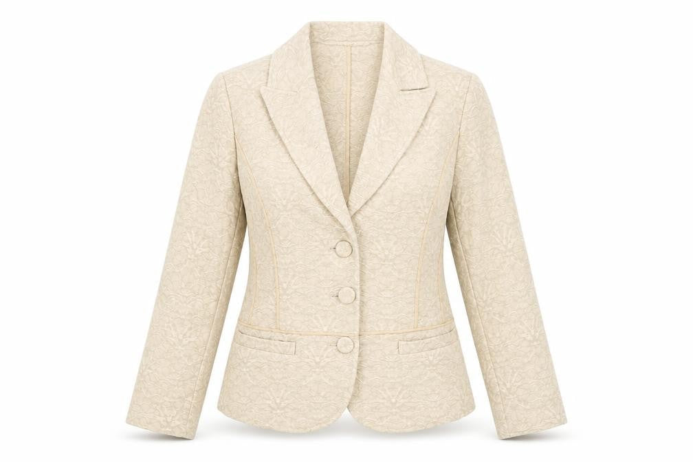 Womens UK Size S Marks and Spencer Beige Jacket