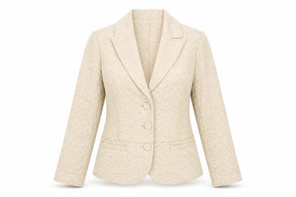 Womens UK Size S Marks and Spencer Beige Jacket