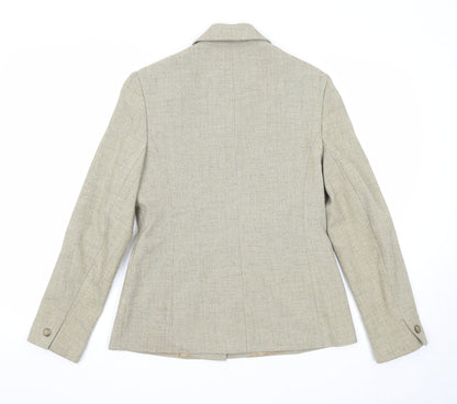 Womens UK Size 10 AMARANTO Beige Jacket