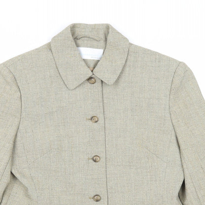 Womens UK Size 10 AMARANTO Beige Jacket