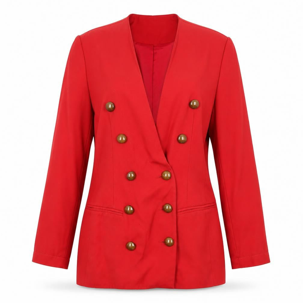 Womens UK Size 10 Charlotte Halton Red Jacket