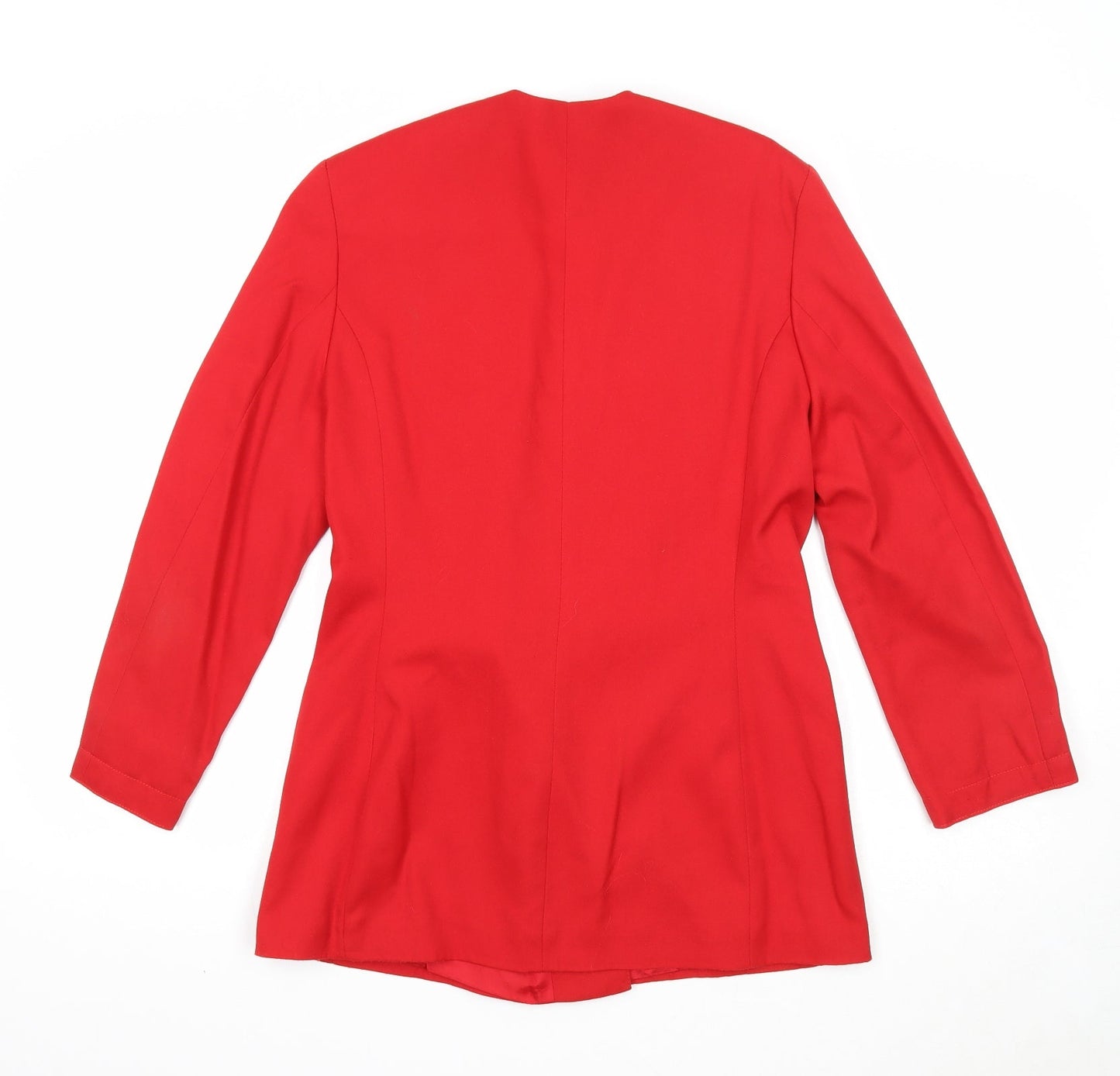 Womens UK Size 10 Charlotte Halton Red Jacket