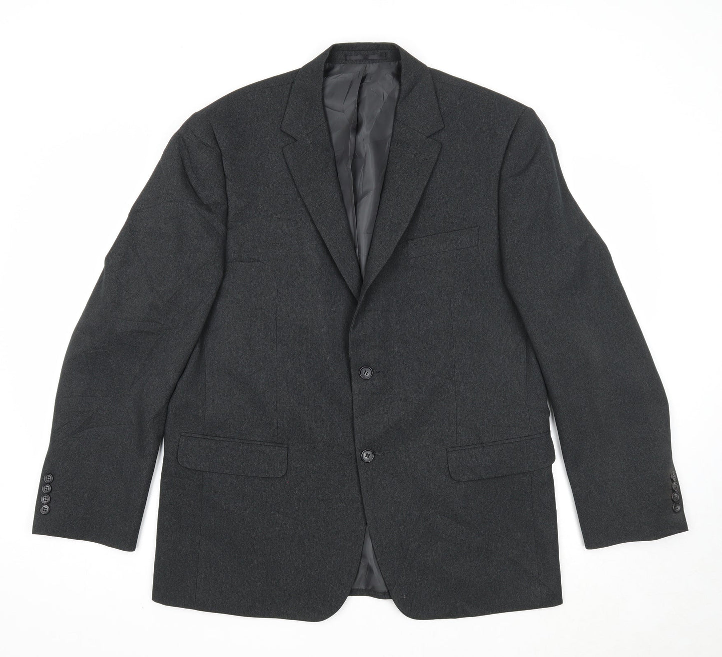 Mens UK Size 42 Greenwoods Regular Grey Suit Jacket