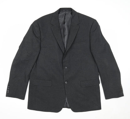 Mens UK Size 42 Greenwoods Regular Grey Suit Jacket