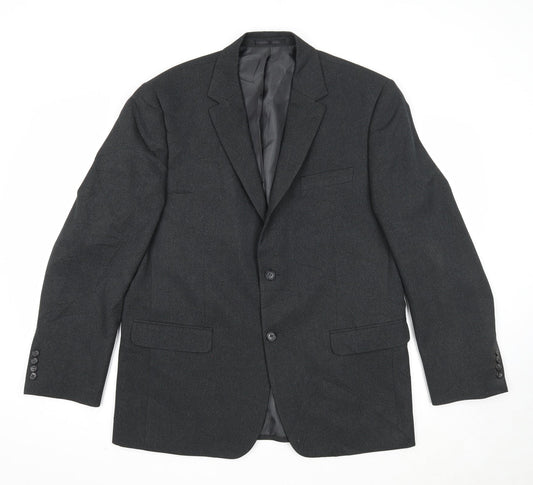 Mens UK Size 42 Greenwoods Regular Grey Suit Jacket